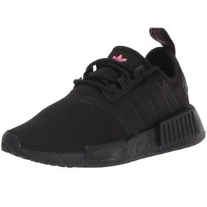 Adidas Black and Pink Ultraboost Sneaker